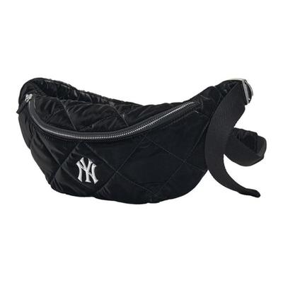 Marsupio a Tracolla in Poliuretano New York Yankees Taglia Regolare Unisex Nero Casual 3AHSM064N-50BKS-BLACK