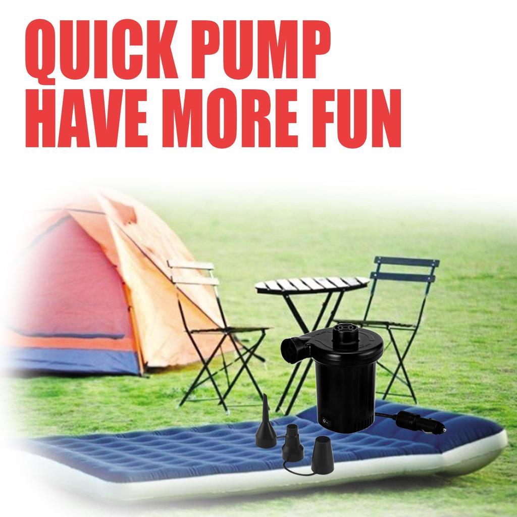 Car-mounted Air Pump XPOWER DC12V Multi-use Air Blower Inflatable Camping Bed Mattress Pool AP-115