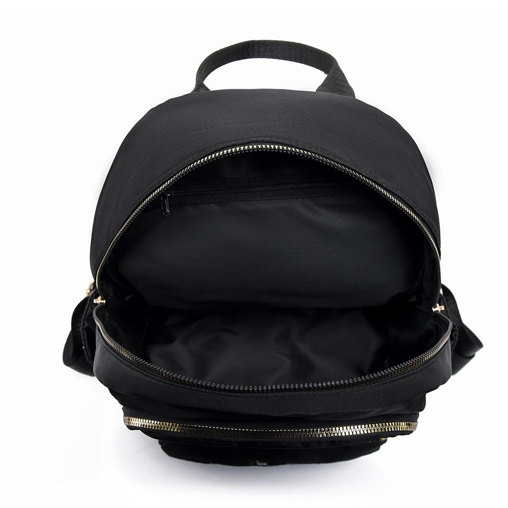 Women's Embroidered Flower Backpack Outdoor Travel Backpack Schoolbag