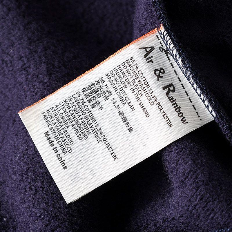 Heavy American Style Retro Original Order Winter Cardigan Sweatshirt