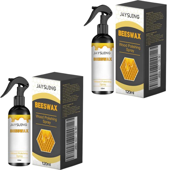 1/2/3PCS 120ML Furniture Beeswax Spray Wood Furniture Polish Waterproof Seasoning Beeswax Wood Table Clean Maintenance Beeswax