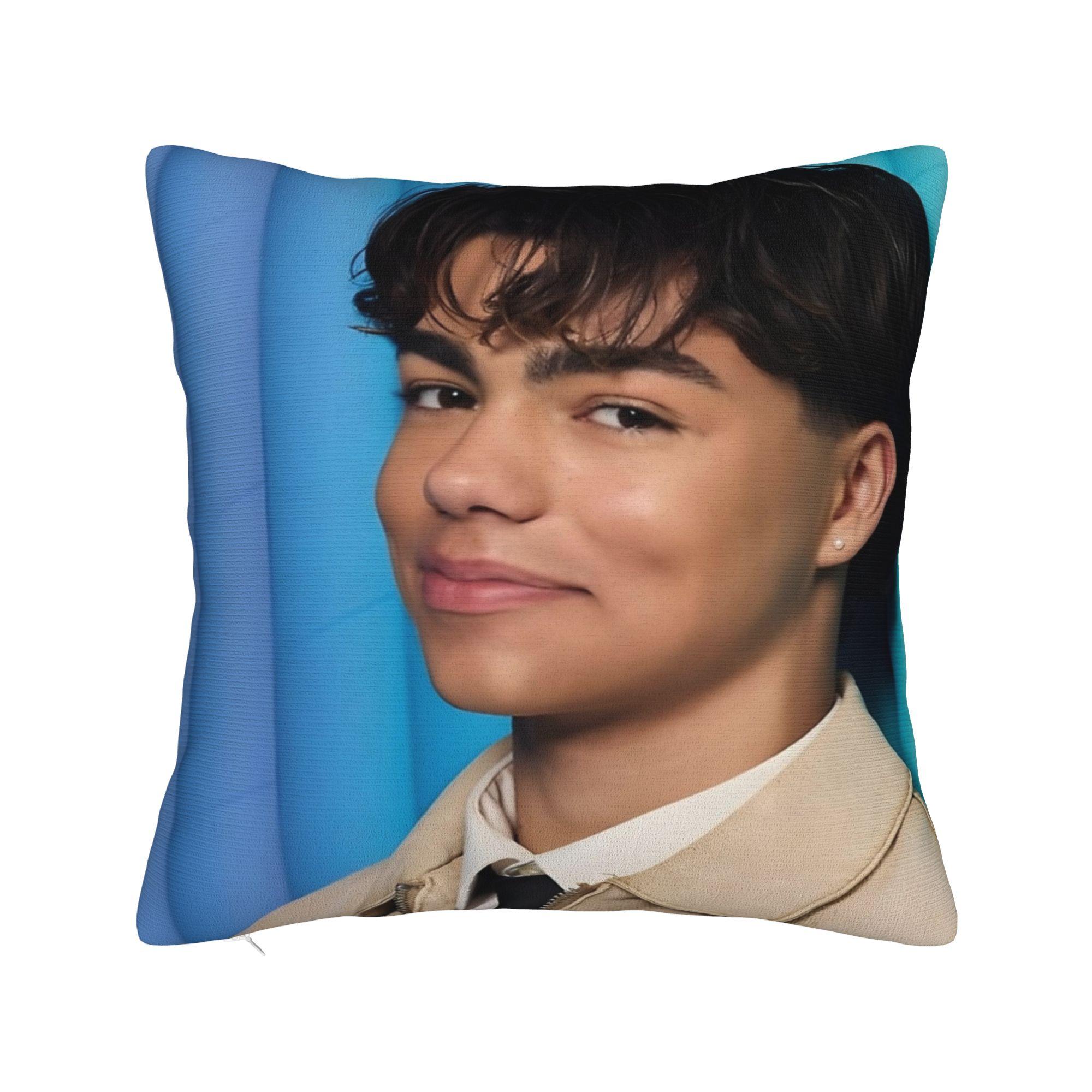 Malachi Barton Pillow Cover Product Soft Cushion Cover Gift  Throw Pillow Case Cover Home Multiple Sizes 12x12Inch