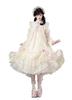 Elegantes Lolita-Kleid für Langarm Französisch Gotisch Mori Jung Lang Größe L [XHSUKADO] Damen, Ärmel/Kurz Abnehmbar, 2-Wege-Stil, "Jirai-kei"