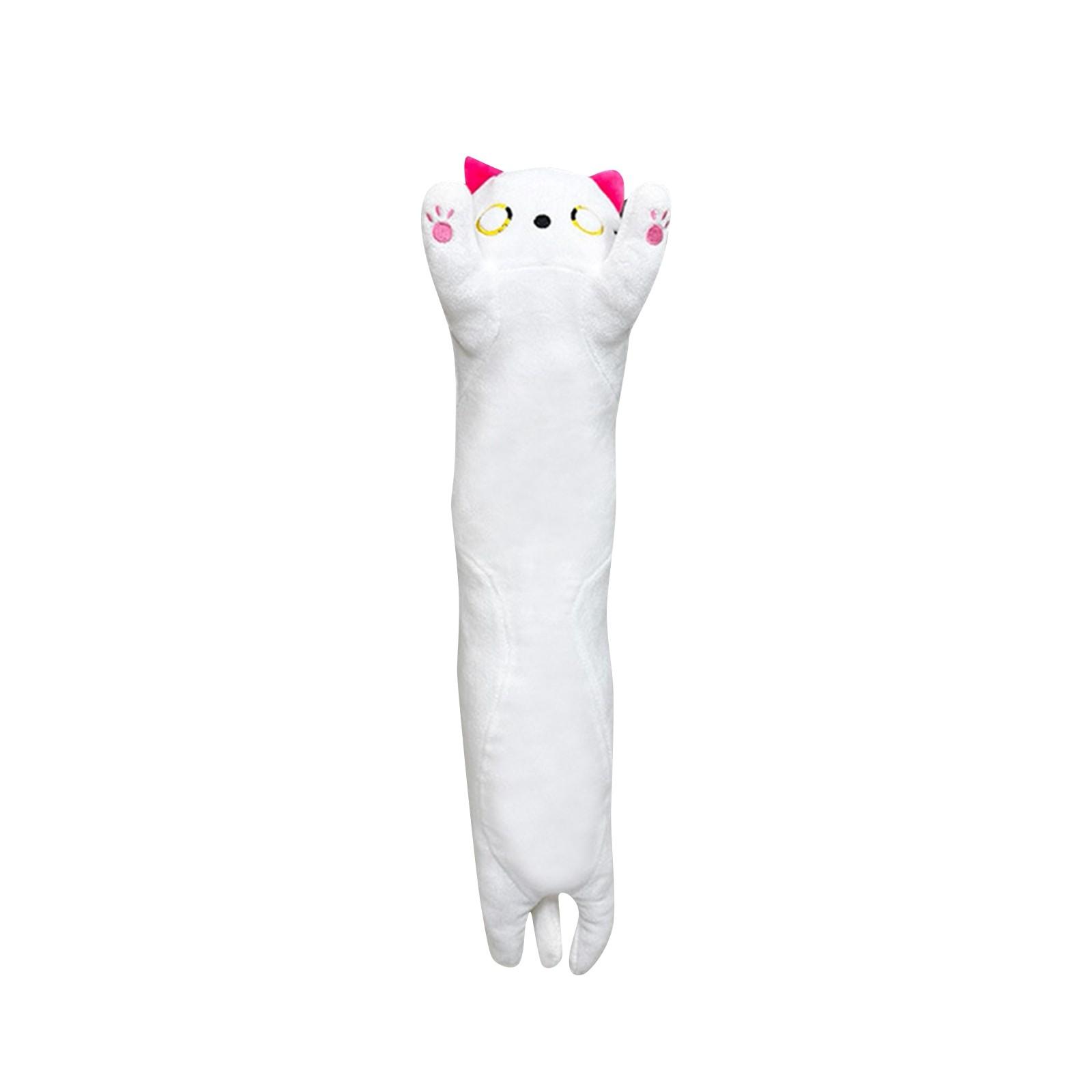 Детская подарочная спальная подушка с длинным котом — фото 5