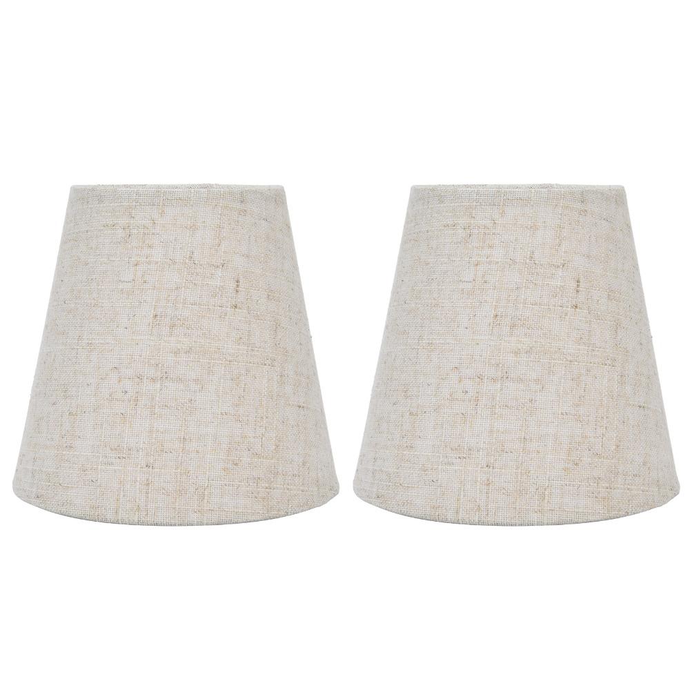 2PCS Fabric Lampshade Clip On Design Small Lamp Shades Modern Wall Lamp Shade Wall Lamp