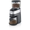 Professional Coffee Grinder - SEVERIN - KM 3880 - 140 W - 30-level Adjustable Grind - Up To 12 Cups - Black/brushed Stainless Steel