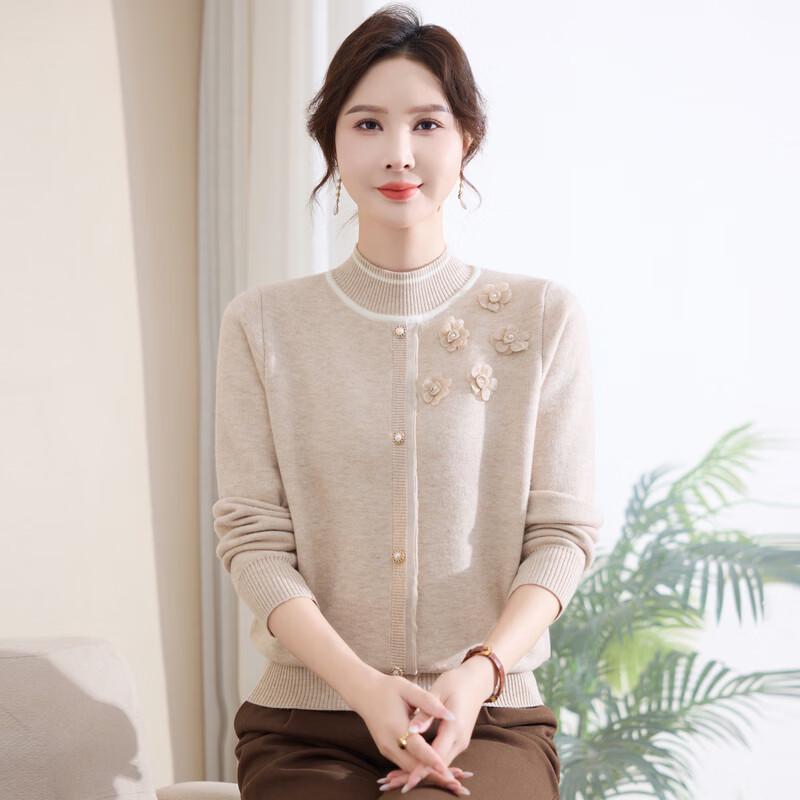 Tucano Women's Elegant Fleece-Lined Knit Sweater