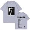 The Weeknd Trilogy Album Oversized Unisex Street Style Casual Short Sleeve Women And Men T-shirt