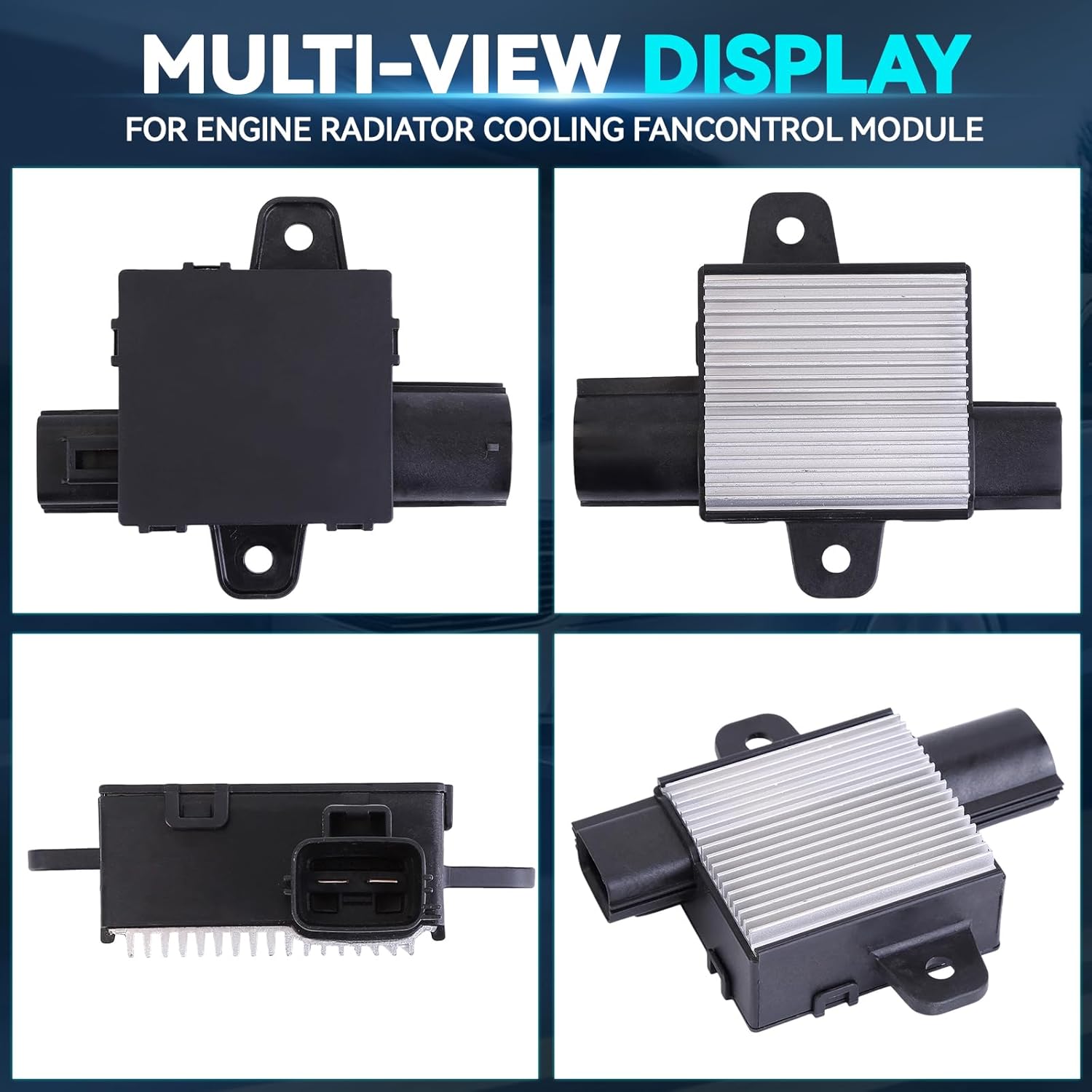 

22761222 Radiator Cooling Fan Control Module Compatible with Cadillac ATS 2015-2019 CTS 2014-2019 for Chevy Camaro 2016-2020, 23188752 23506648