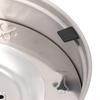 Food Safe Metal Floating Dog Bowl Large Capacity Anti Splash Large Capacity Dog Water Bowl Round Shaped Anti Overflow