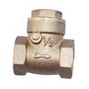 Brass Check Valve All Copper Swing Type Horizontal Check Valve1" Thickened Brass Manual One-Way Angle for Water Oil