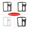 RHD LHD For Mercedes Benz C Class W204 2008-2014 Car ABS Central Console Cup Holder Frame Trim E Class Coupe C207 W212 2010-12