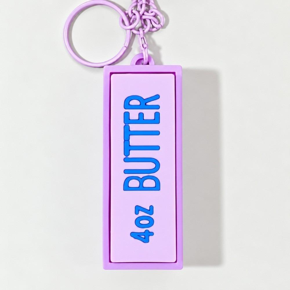 Pocket Size Fidgety Push Clicker Simulation Shape Sensory Key Ring Office Workers