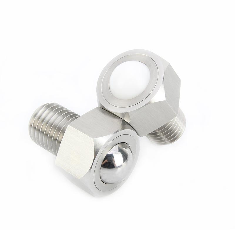 Stainless Steel/POM Ball Stainless Steel Hex Head Conveyor Ball Rollers Bolts