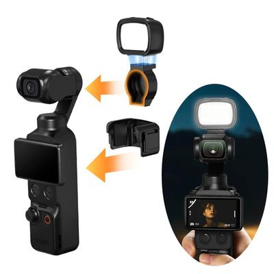 Rechargeable Video Selfie Light for DJI Osmo Pocket 4 Gimbal Camera Accessories