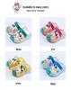 Babu Dou Kids' Cartoon Summer Slippers - Soft Sole, Non-Slip, Closed-Toe for Boys & Girls