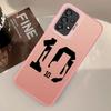 Cartoon Football Number 7 10 Case for Samsung Galaxy A54 A23 A71 A25 A73 A13 A32 A36 A16 A34 A17 A52 A12 A72 A14 A56 Phone Cover