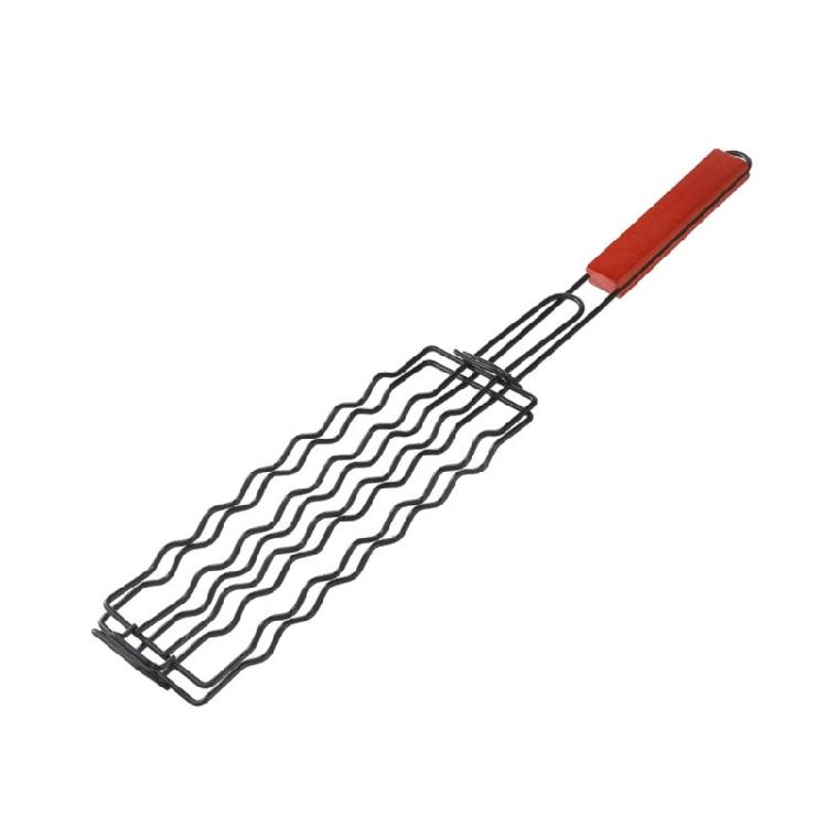 Удобная стойка для приготовления хот-догов из нержавеющей стали, аксессуар для барбекю, стойка-держатель для хот-догов для равномерного приготовления и жарки на гриле 1