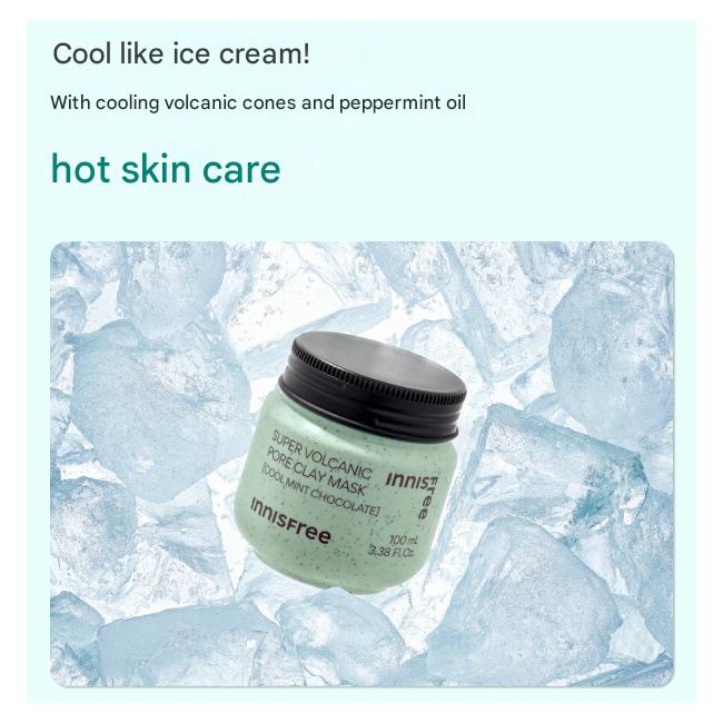 Innisfree Super Vulkanische Poren Tonmaske (Original / Cool Mint Schokolade) (7 Optionen)