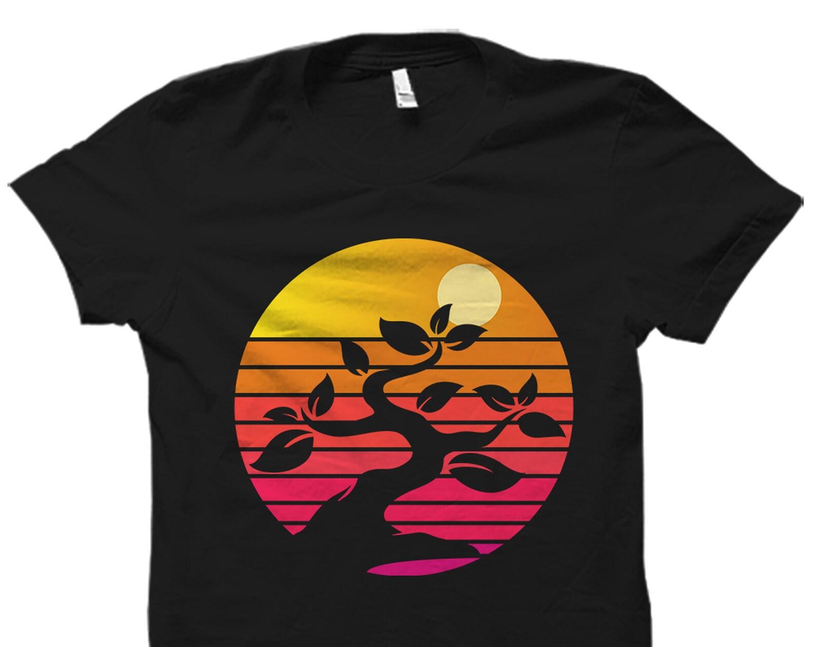 Bonsai Retro Shirt. Bonsai Retro Gift. Bonsai Shirt Bonsai Gift. Bonsai T-Shirt. Bonsai Lover Gift Bonsai Garden Shirt Bonsai Garden #OS2453 S