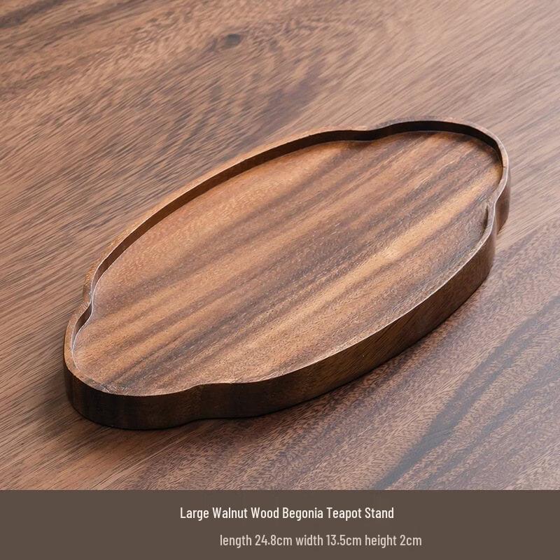 Abay Walnut Tea and Snack Tray