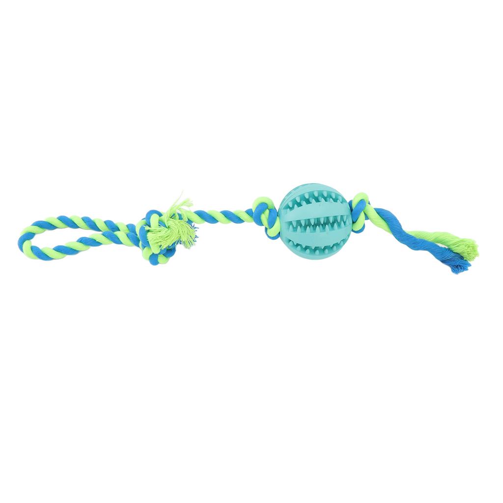 Dog Puzzle Teething Toy Bite Resistant Dog Training Treats Teething Rope Toy for Chewing Playing