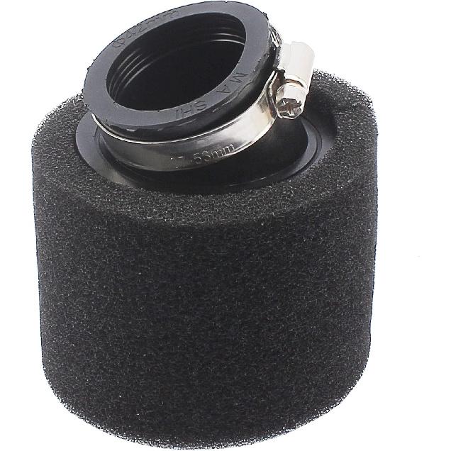 Universal 41mm 42mm 43mm Angled Double Foam Pod Performance Filter 50cc 70cc 90cc 110cc 125cc ATV Quad Scooter Go Kart Moped Pit Dirt Super Pocket