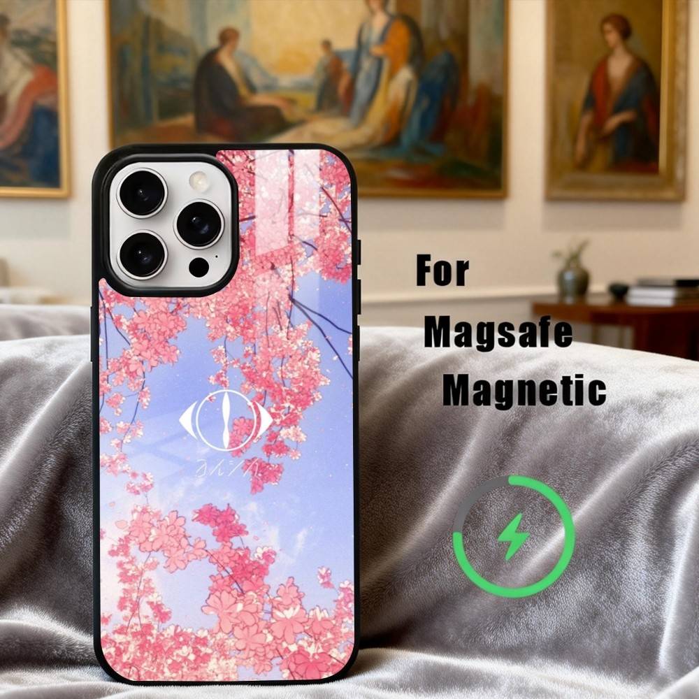 M-MUSIC Y-YorushikaS A-ART Phone Case For iPhone17,16,15,14,13,12,11 Plus,For Magnetic Wireless Charge Cover