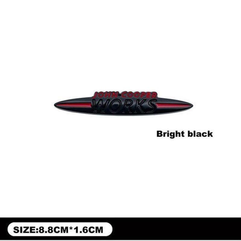 Dla Mini Cooper S F55 F56 F60 F53 F54 R55 R56 R60 R61 R58 F57 Cooper Works metalowa plakietka karoseria naklejka dekoracyjna części