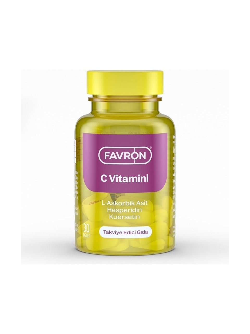 

Vitamin C Dietary Supplement 30 Tablets