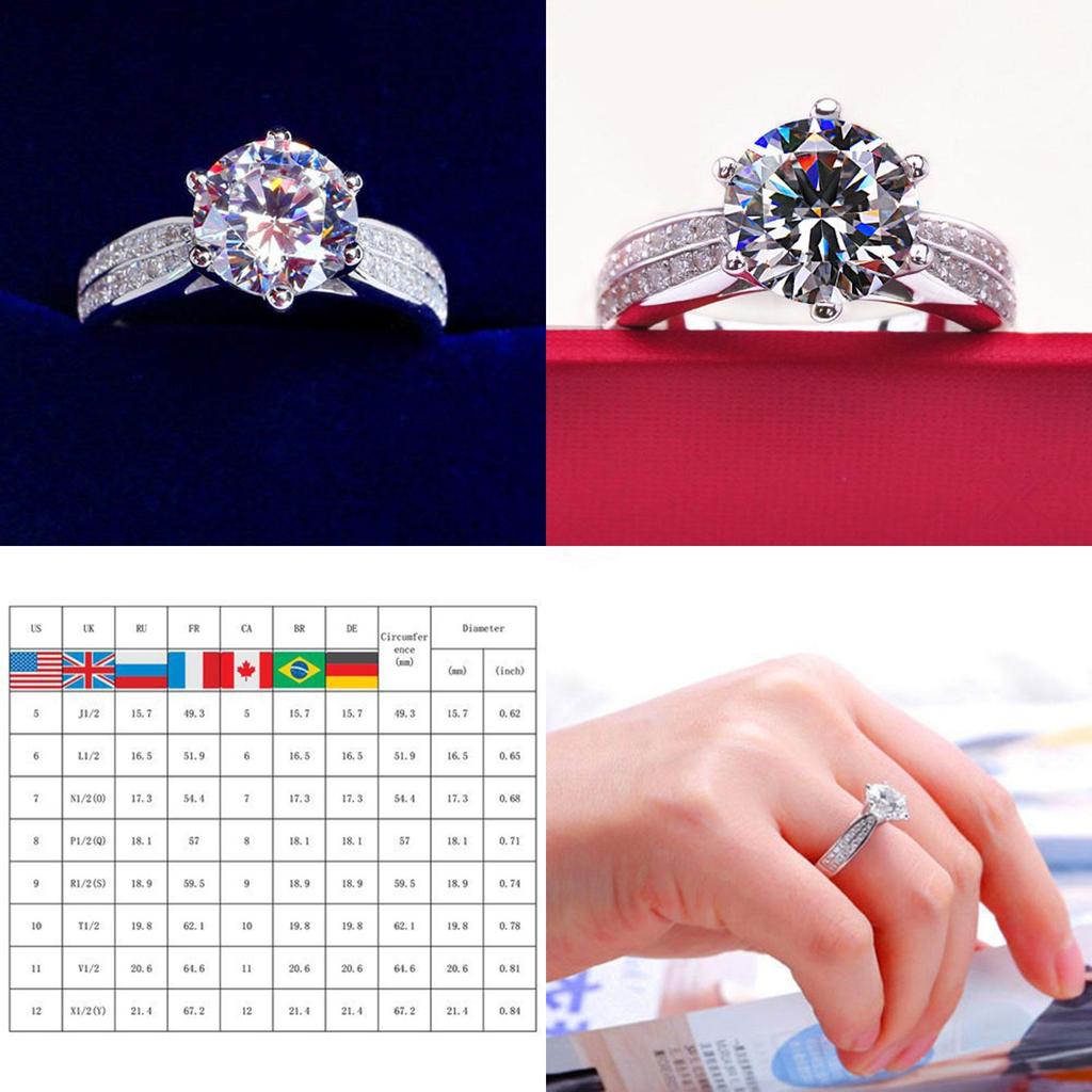 Exquisite Women Luxury Ring In Brass Perfect For Wedding And Engagement Gifts