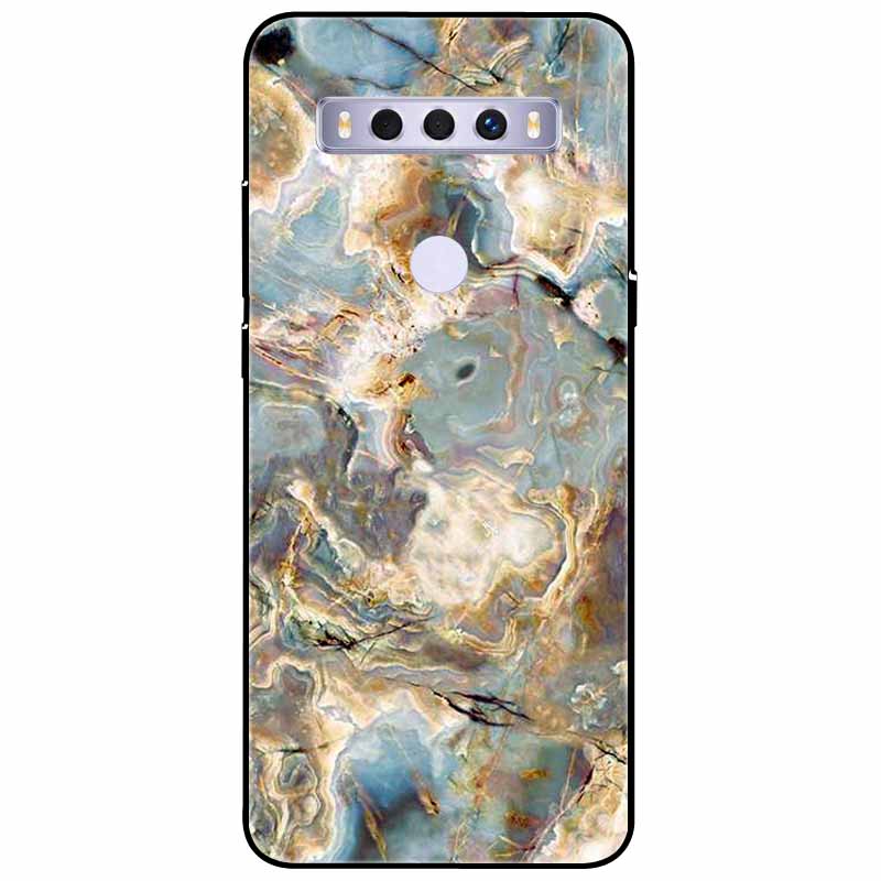 Case For TCL 10 SE Cover Marble Soft Silicone Fashion TPU Back Bumpers for TCL 10SE T766U T766H Protective Funda for TCL10SE