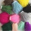 1 Meter Purple Ostrich Feathers Trim Fringe 8-10CM Natural Plumes Ribbon for Wedding Decoration Party Dress Clothing Accessories