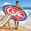 Wuppertaler SV Print Strandtuch, Großes Weiches Schnelltrocknendes Handtuch für Strand Camping Schwimmen