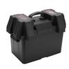 Motor Backup Battery Box Power Center Portable Marine Accessary with Voltmeter for Car RV Yacht Ship 12V