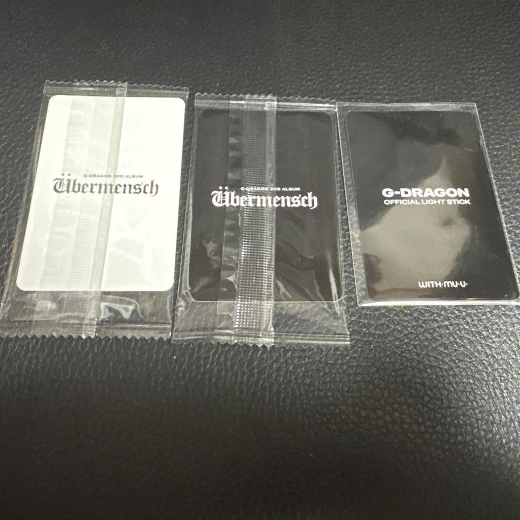 [USED] G-DRAGON photo card