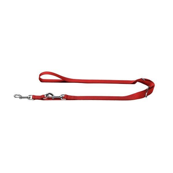 Hunter Justerbart hundeskinnbånd London Red 10/200