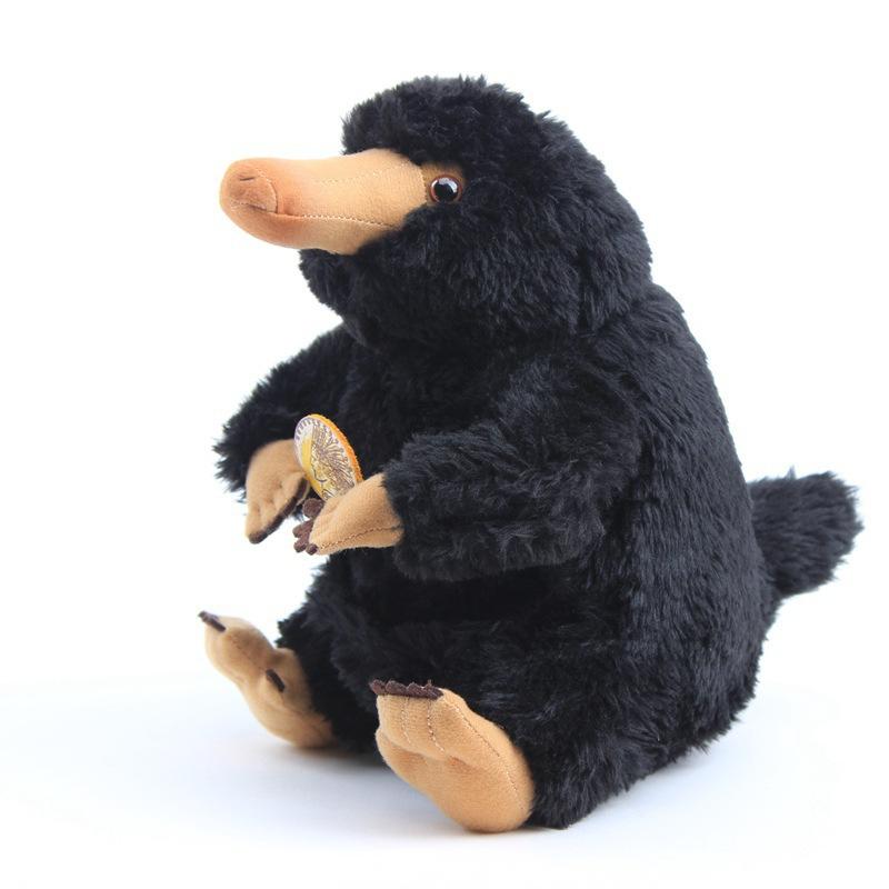 20 cm „Phantastische Tierwesen und wo sie zu finden sind“, Niffler-Puppe, Plüschtier, schwarze Entenschnäbel, weiche Stofftiere als Geschenk für Kinder