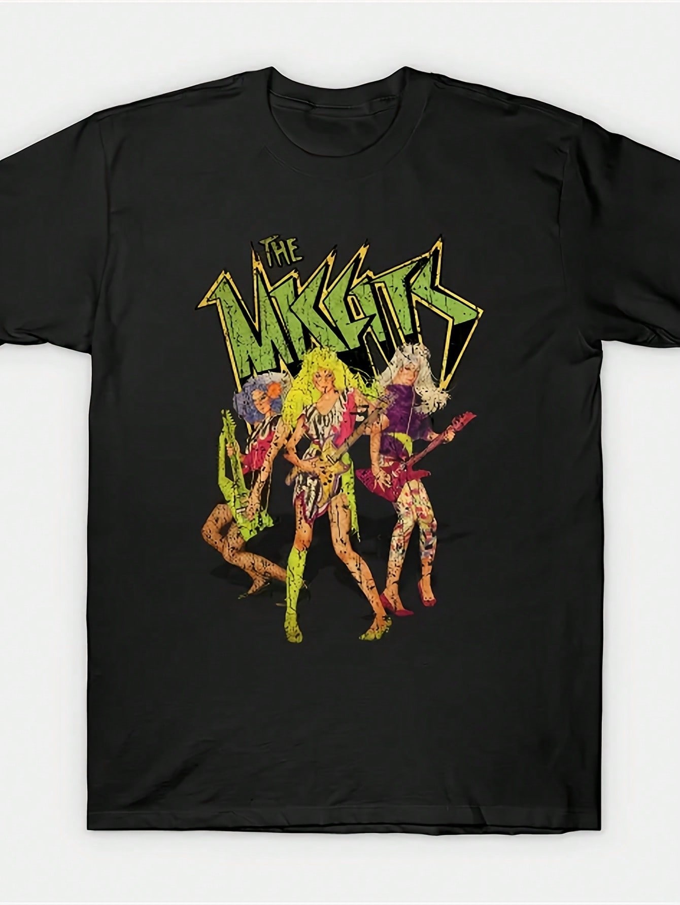 

Vintage Jem and The Holograms Misfits Print TShirt for Men and Boys Premium Quality Casual Short Sleeve Crew Neck 4XL