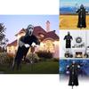 Foldable Ghostface Scarecrow Scary Scream Horror Decor For Convenient Storage
