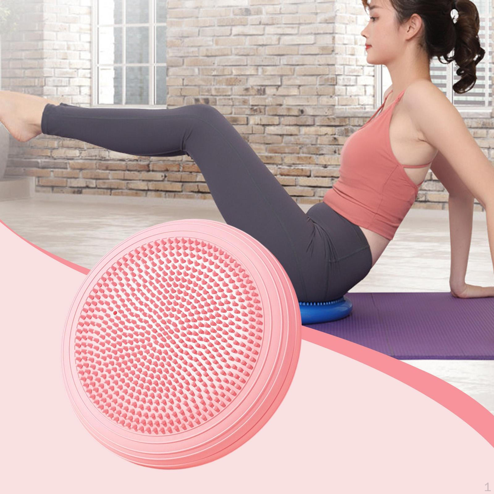 

Balance Pad Disc Core Strengthen Versatile Sensory Seat, Wiggle Seat for Home Eating, Playing, рожевий