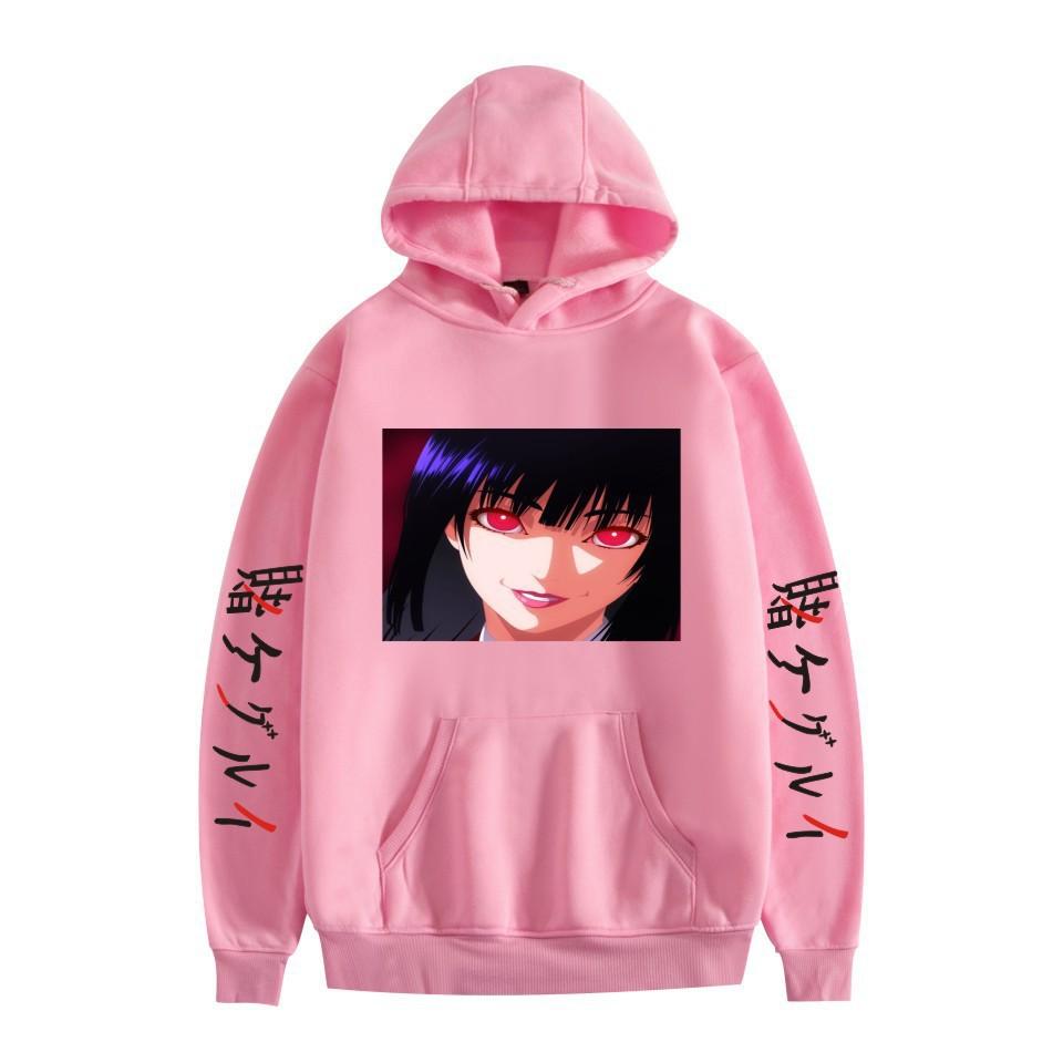 New Day Manga Cartoon Print Hooded Sweater
