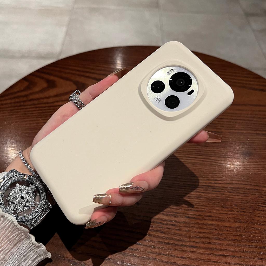 For Honor Magic6 5G Case Skin-Friendly Liquid Silicone+PC Phone Cover