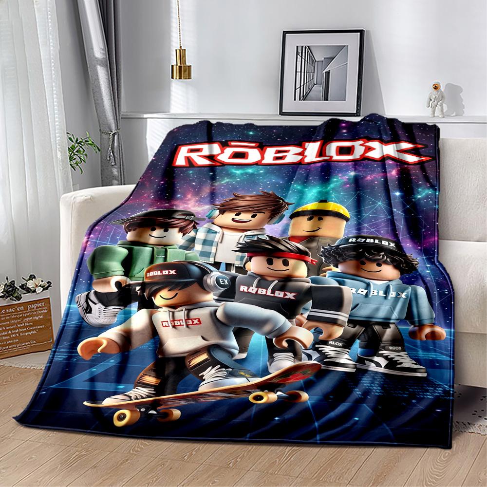 Roblox 149 Blanket Comfortable Perfect for Bed Seaside Sofa Four Seasons Multipurpose Warmthful Decor Perfect Gift for Relatives and Friends