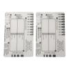 1/2pcs Ecg 7 Step Ruler 7 Step Scale Portable Transparent 7step Ruler Measurement Tool For Ecg Interpretation