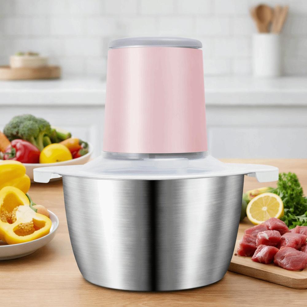 Wireless Electric Food Chopper Stainless Steel Meat Mincer Multifunctional Meat Grinder  Baby Food