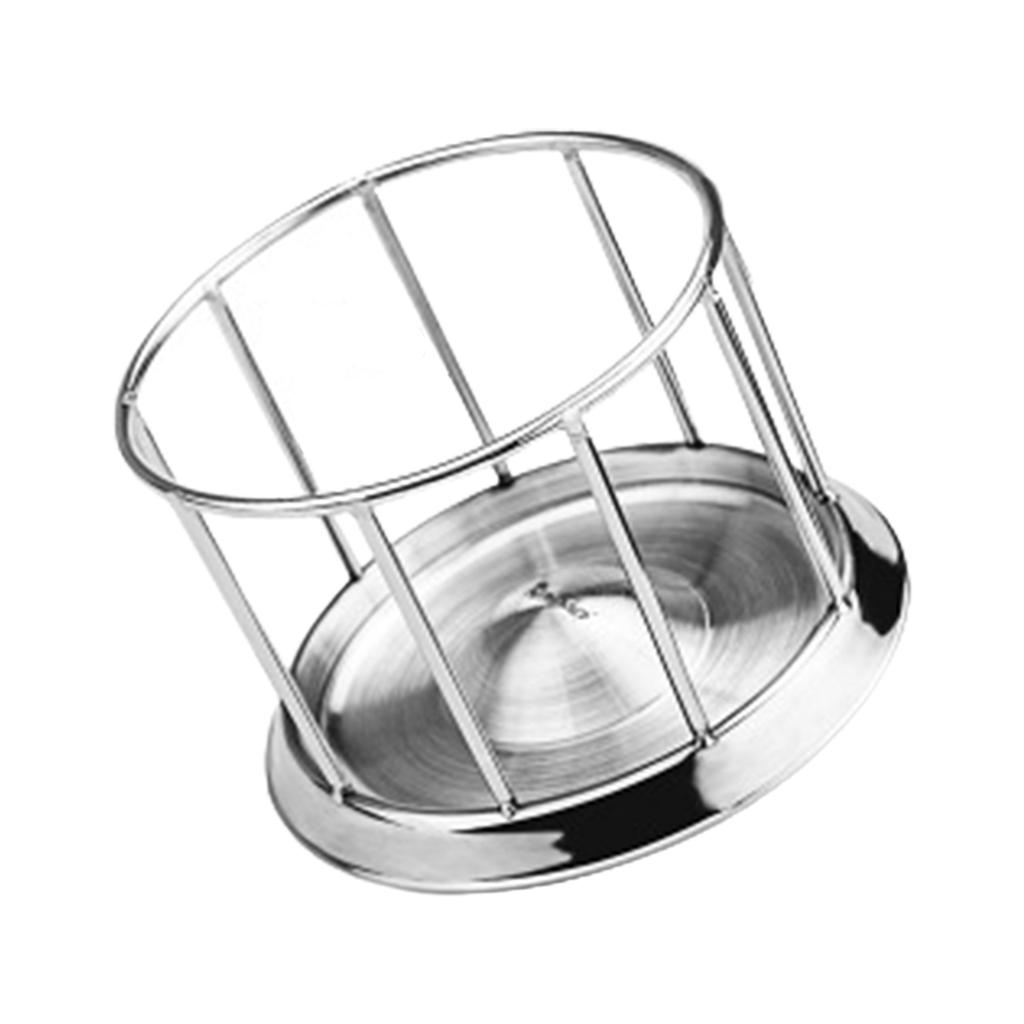 Tortoises Feeder Stainless Steel Dish Water Food Dispenser Feeding Bowl Reptiles Drinking Plate Tray Easy to Clean
