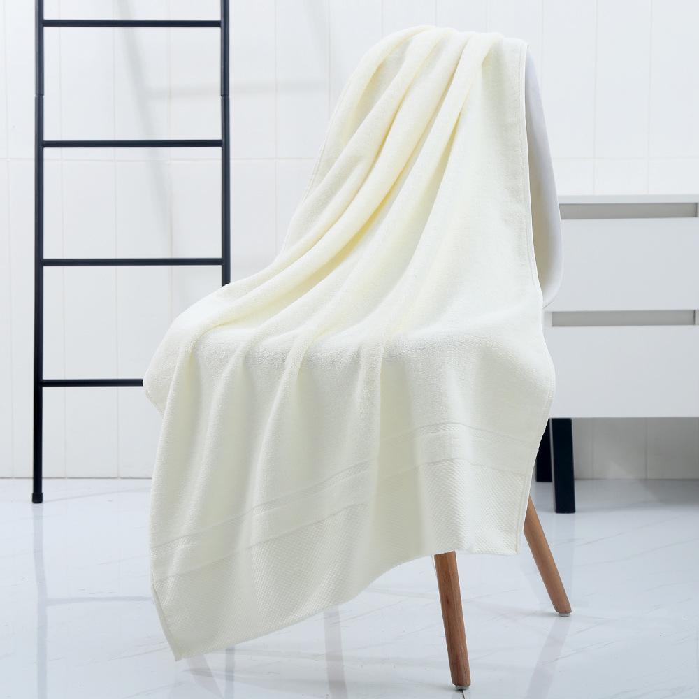 Quick-Drying, Absorbent, No-Shed, Thickened Unisex Bath Towel - 100% Pure Cotton for Adults