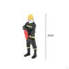 1/32 Scale Models Figurine Miniature People Model ,Fireman Figures for Layout