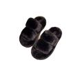 Women's Thick-Soled Fluffy Plush Cotton Slippers - 2025 Autumn/Winter Fashion